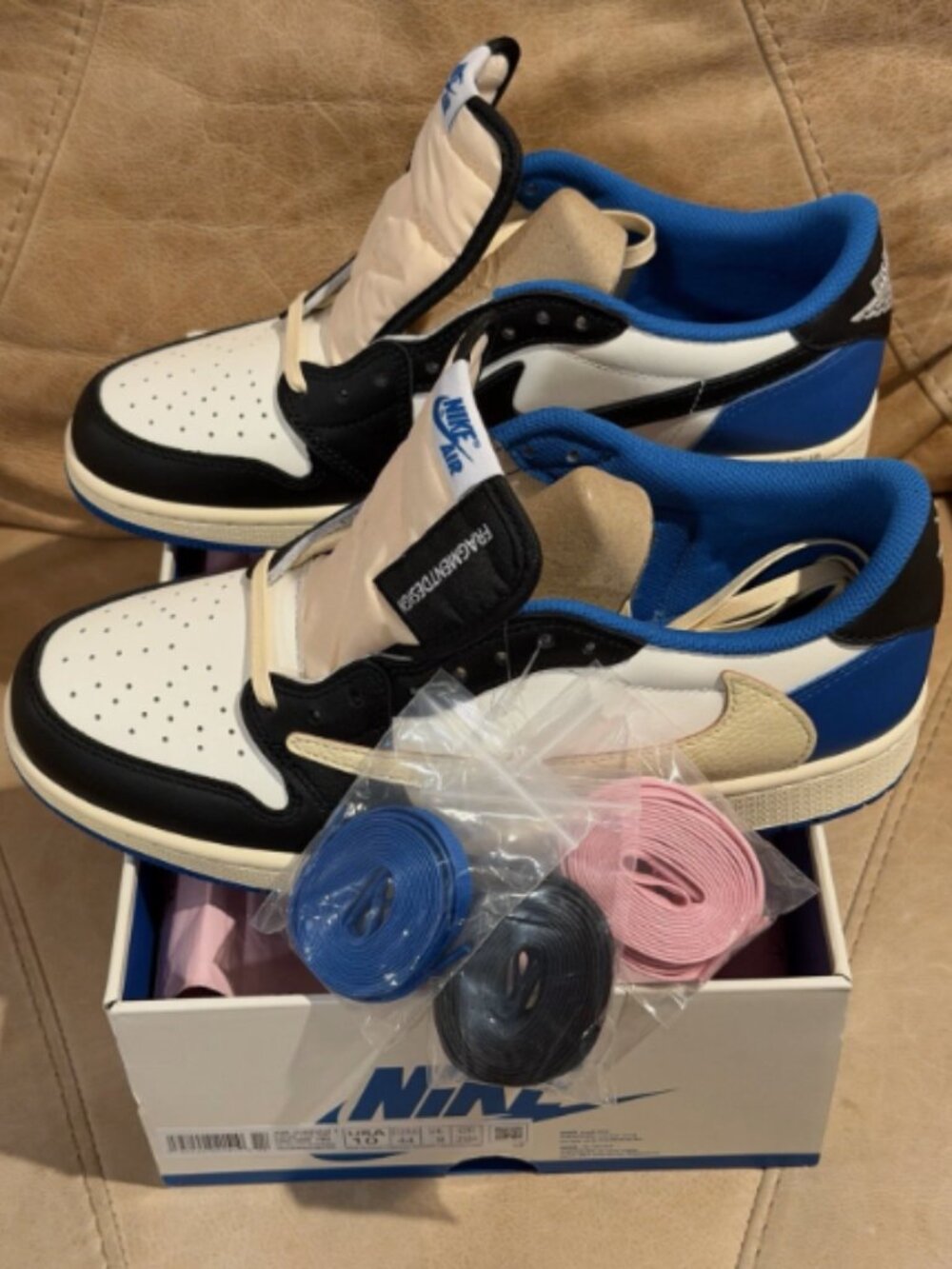 Travis Scott fragment design Nike Air Jordan 1 Low OG SP